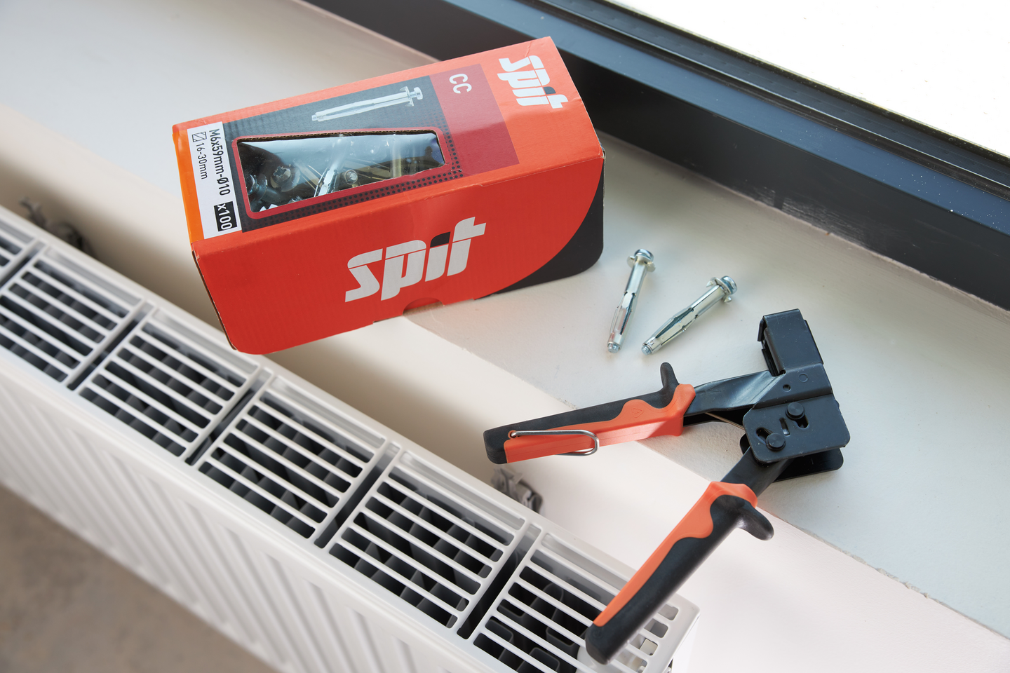 Ohutlevyankkuri+ruuvi SPIT CC 5x45/16 metalli 100kpl