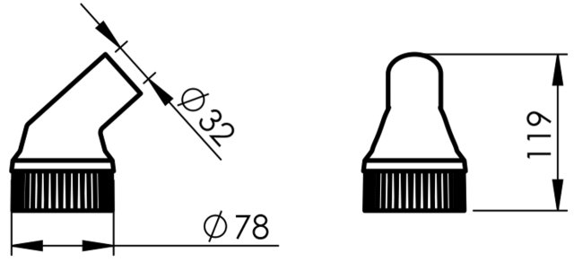 Huonekalusuulake Allaway 80795 pyöreä LVI 6901394