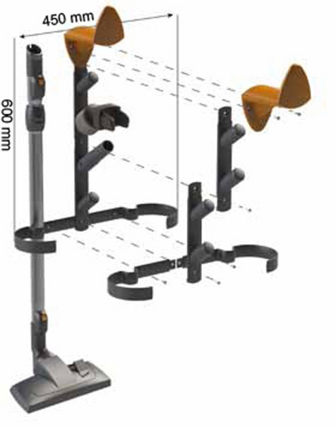 Siivousvälinesarja Allaway Premium 10m kahvakäynnistys