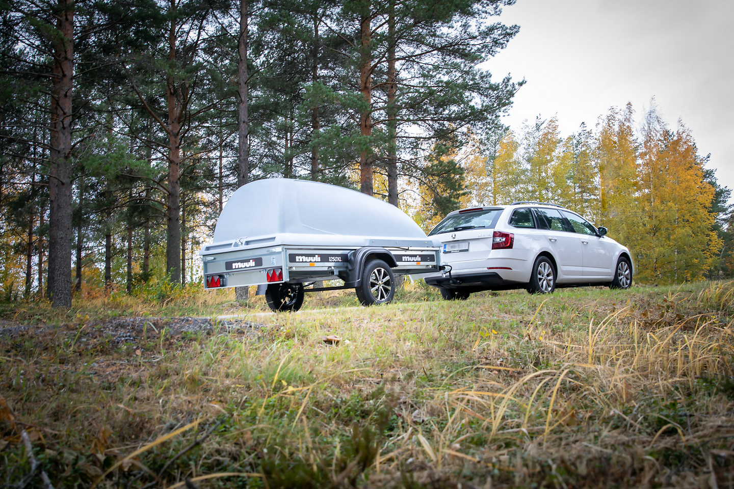 Perävaunu Muuli 1250XL Kuomulla