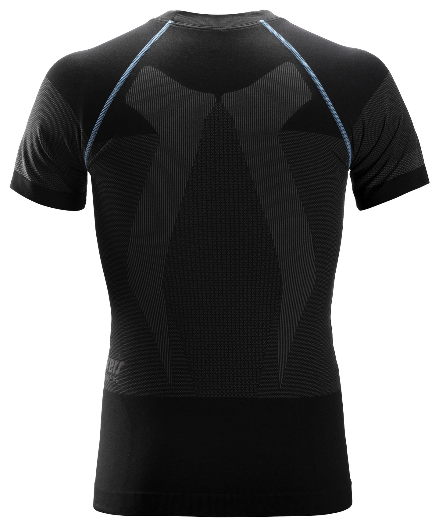 T-paita Snickers LiteWork 37.5® saumaton 9419-0418 musta-harmaa