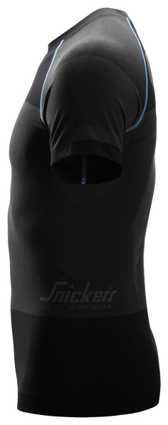 T-paita Snickers LiteWork 37.5® saumaton 9419-0418 musta-harmaa