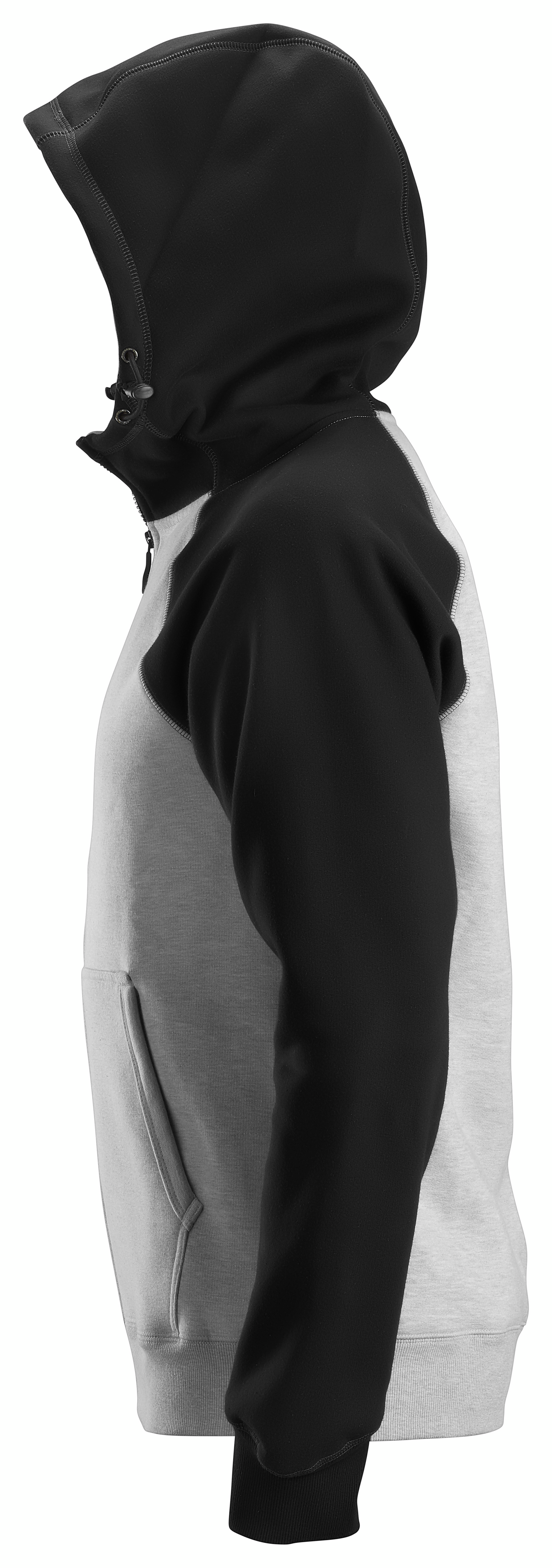 Huppari Snickers 2888-2804 vetoketju logo harmaa/musta