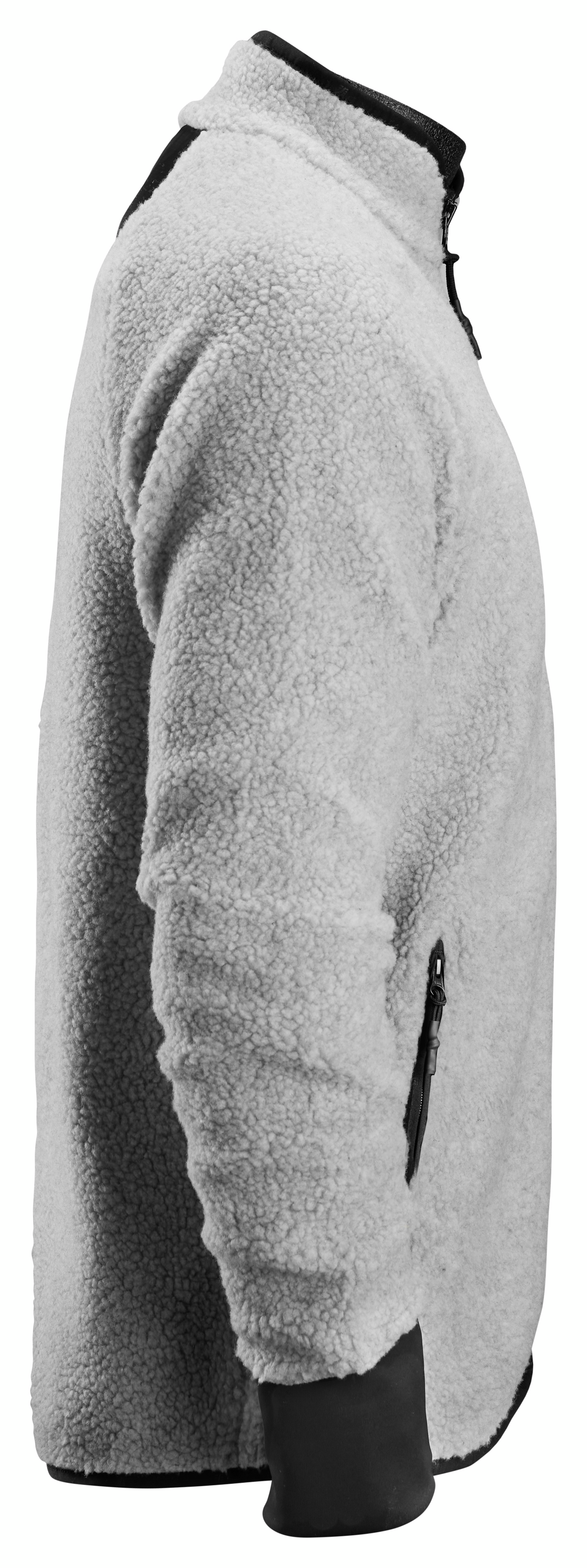 TEDDYJACKA SNICKERS WORKWEAR 8021 GRÅMELERAD XXL