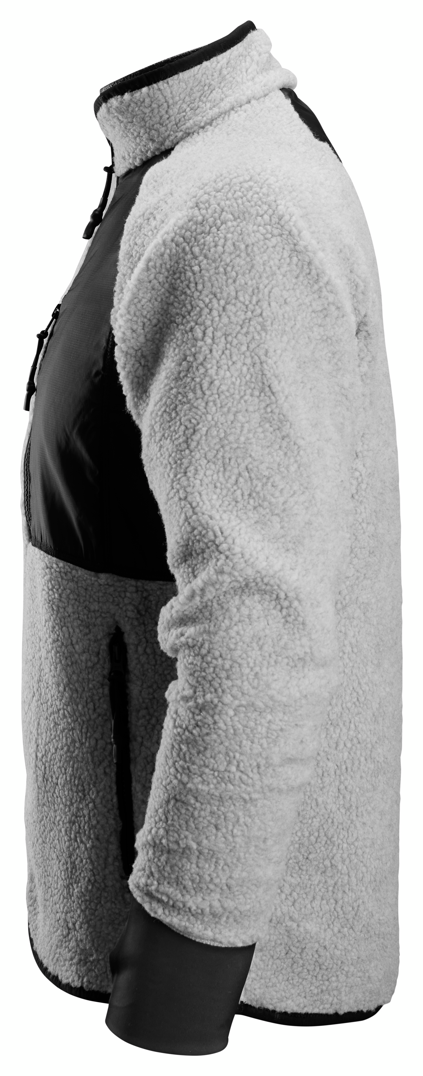 TEDDYJACKA SNICKERS WORKWEAR 8021 GRÅMELERAD XXL