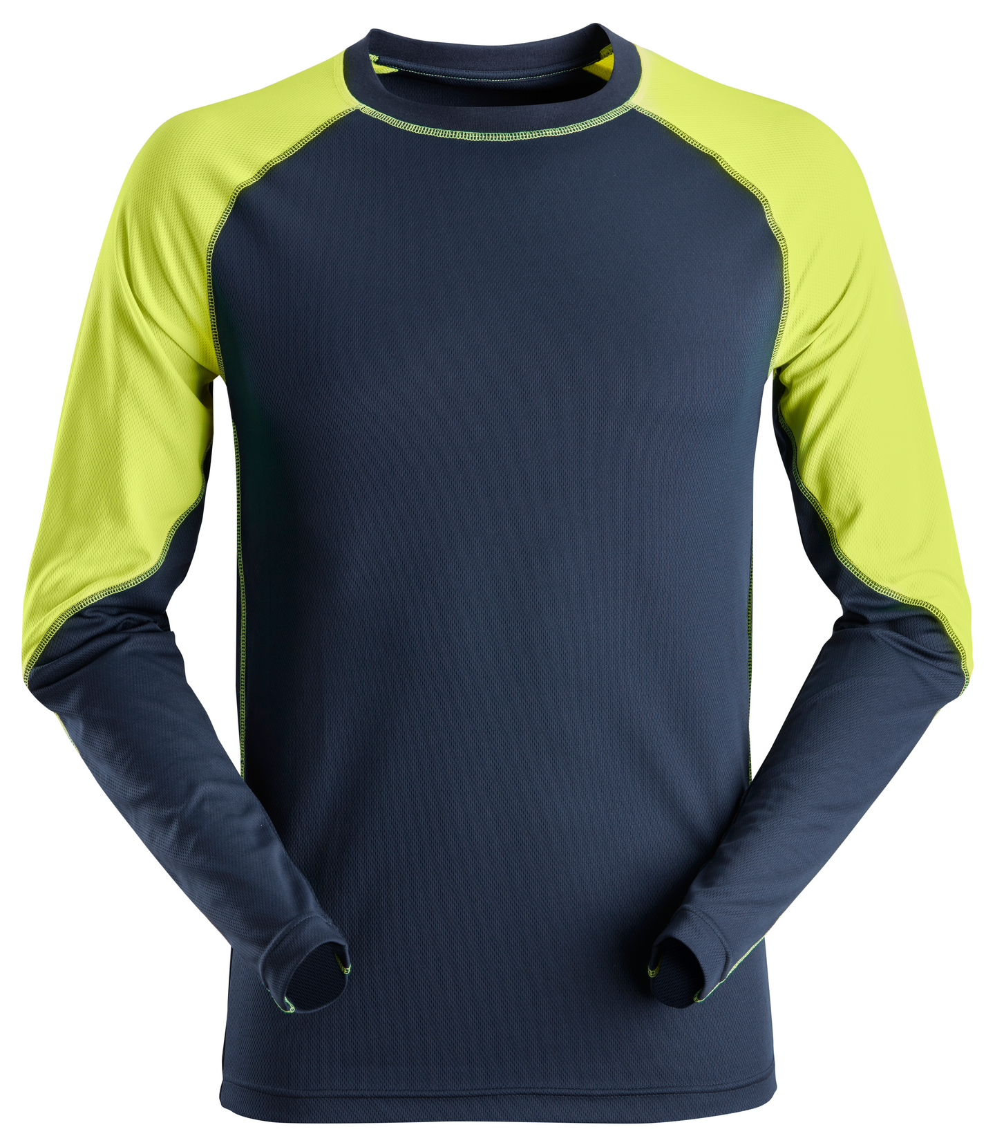 Pitkähihainen T-paita Snickers 2405-9567 neon