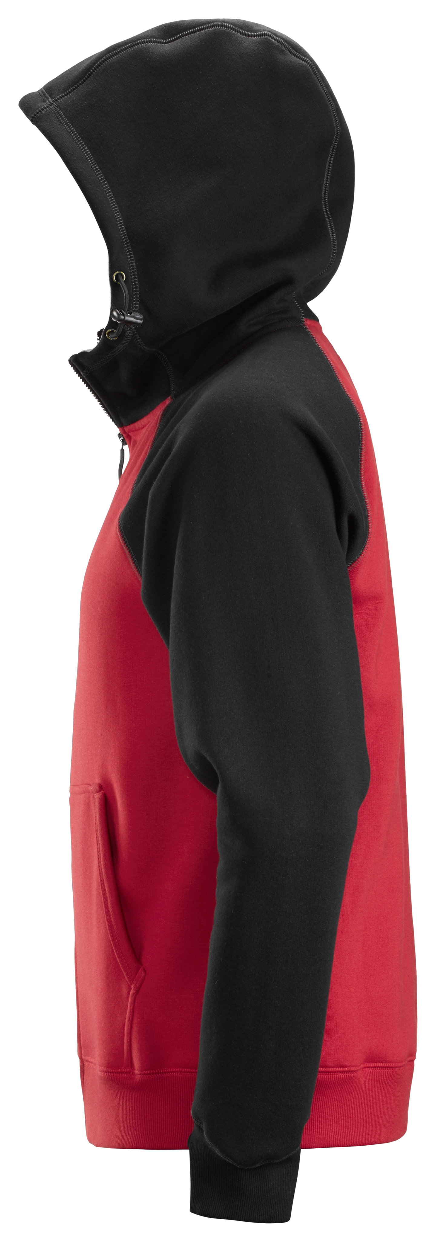 Huppari Snickers 2888-1604 vetoketju logo punainen/musta