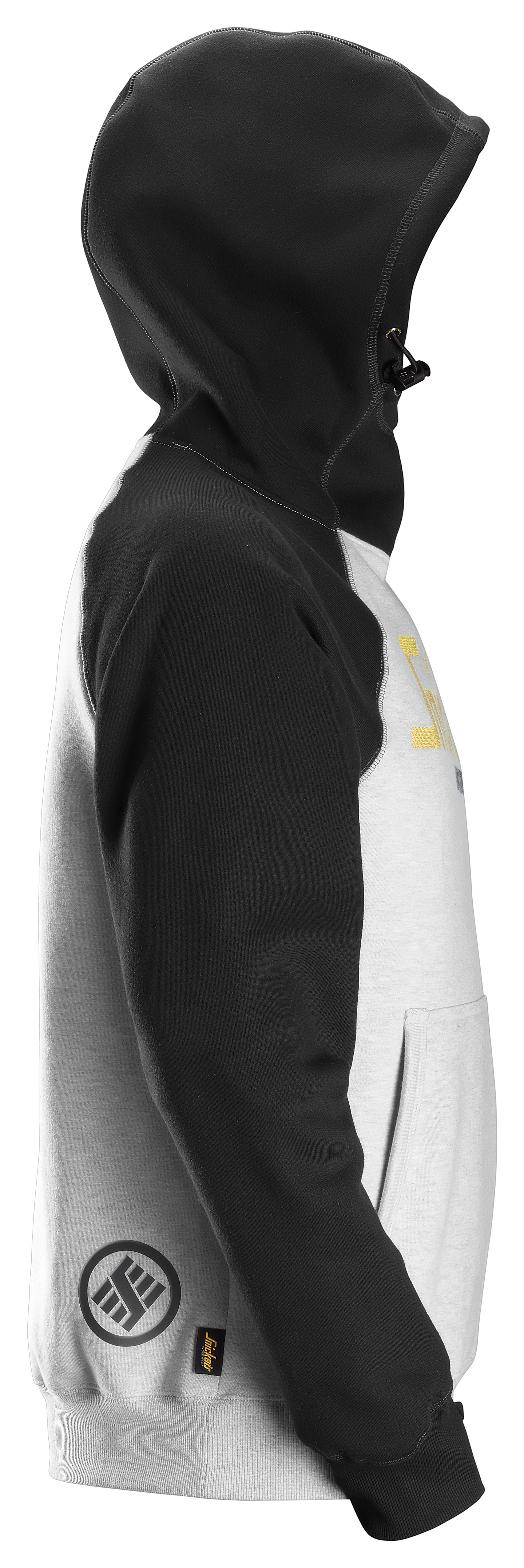 Huppari Snickers 2889-2804 logo harmaameleerattu/musta