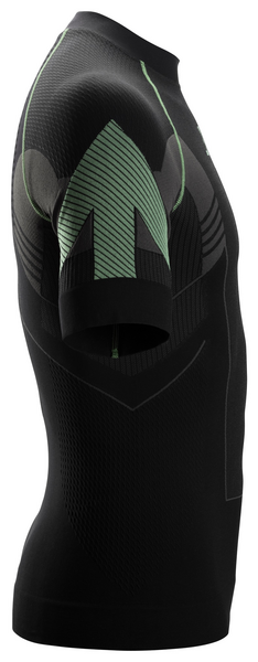 T-paita Snickers FlexiWork saumaton 9426-0418 musta-harmaa