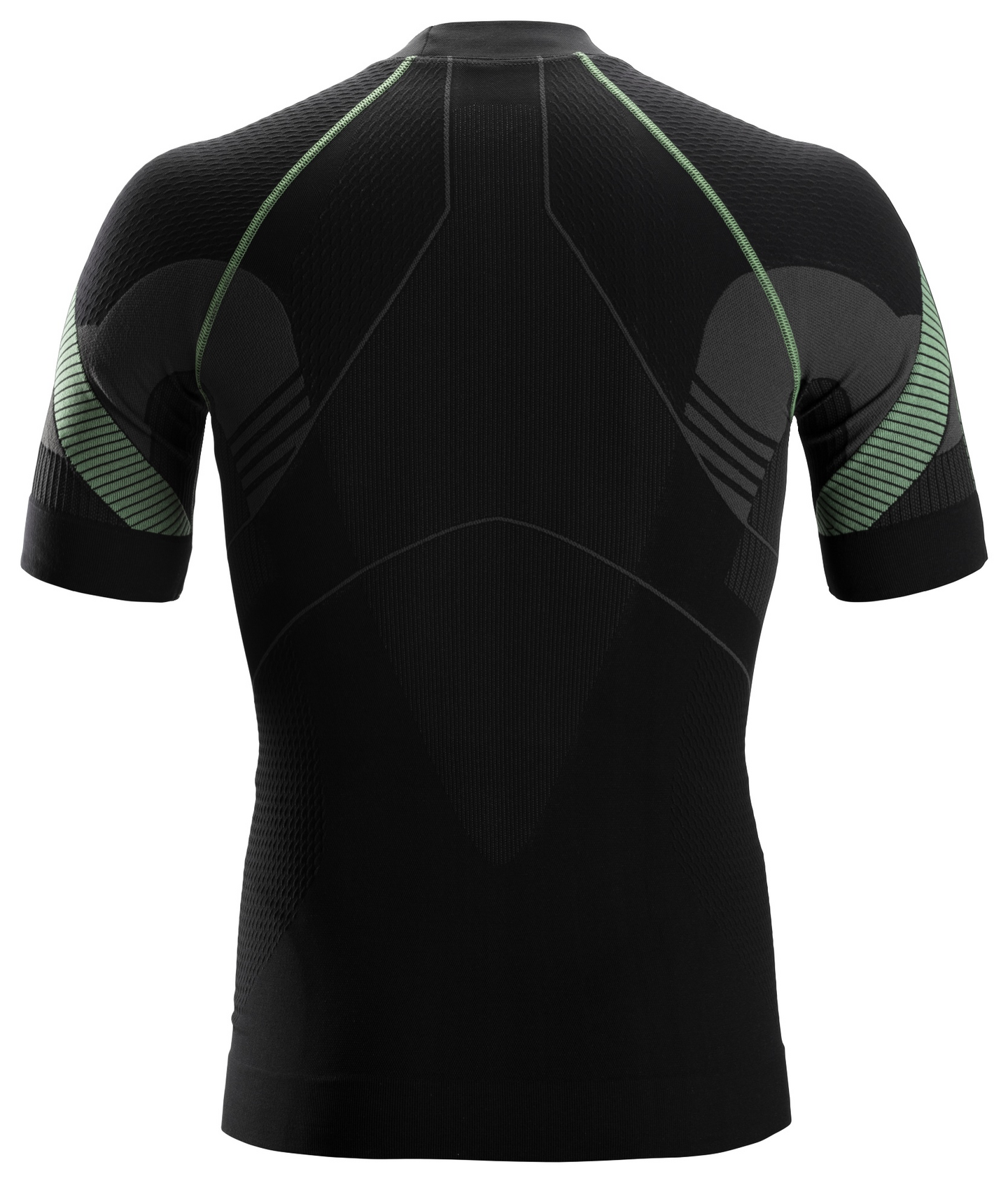 T-paita Snickers FlexiWork saumaton 9426-0418 musta-harmaa