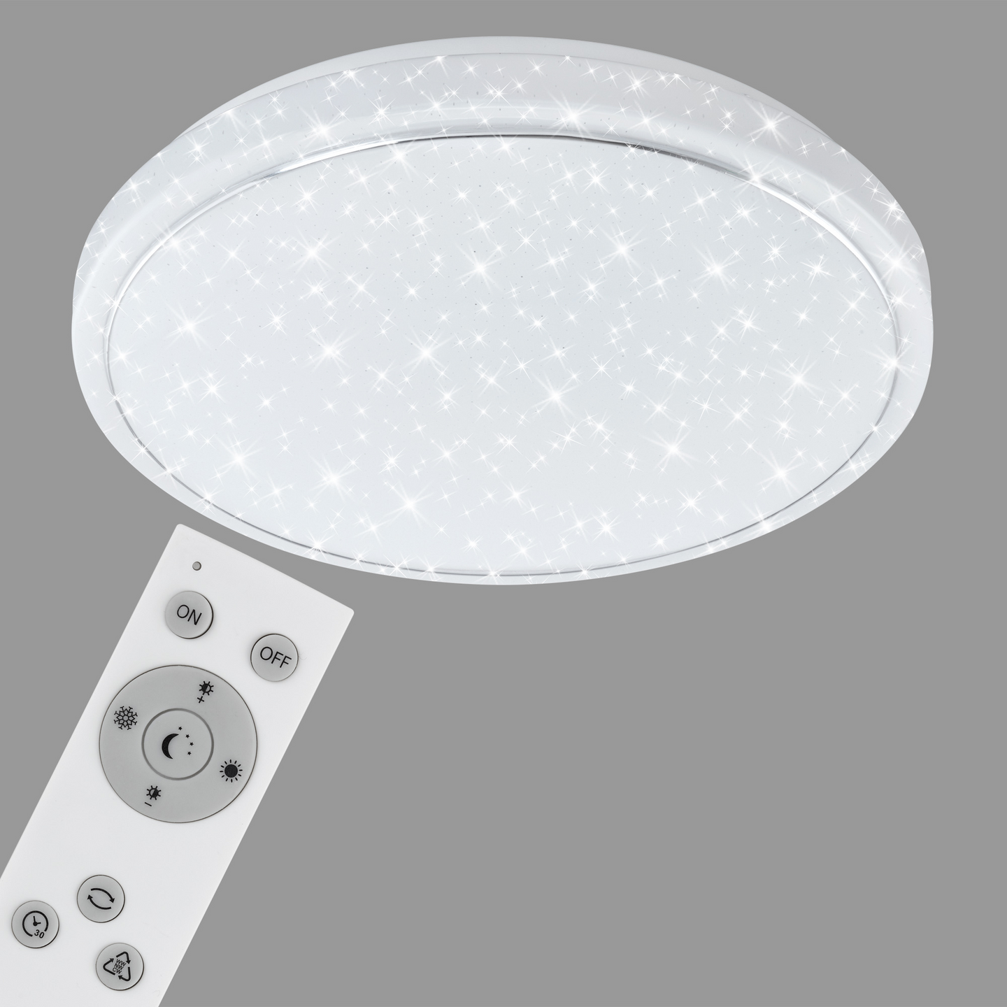 Plafondi Brilo Star led 385mm 1920lm 18W CCT IP20