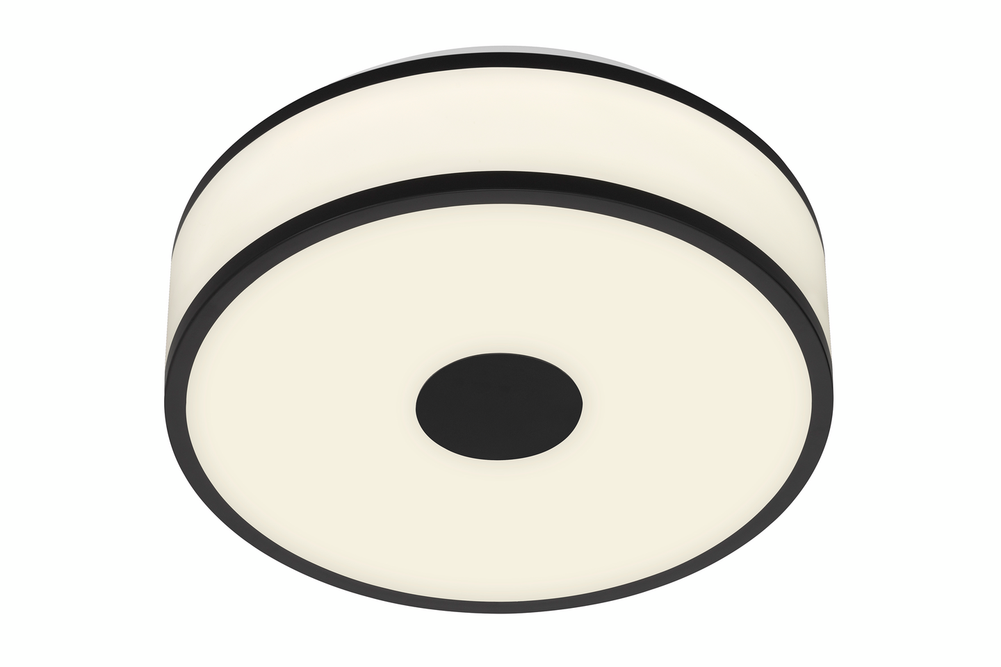 Kattovalaisin Briloner led 280mm 1200lm 12W musta valkoinen  IP20