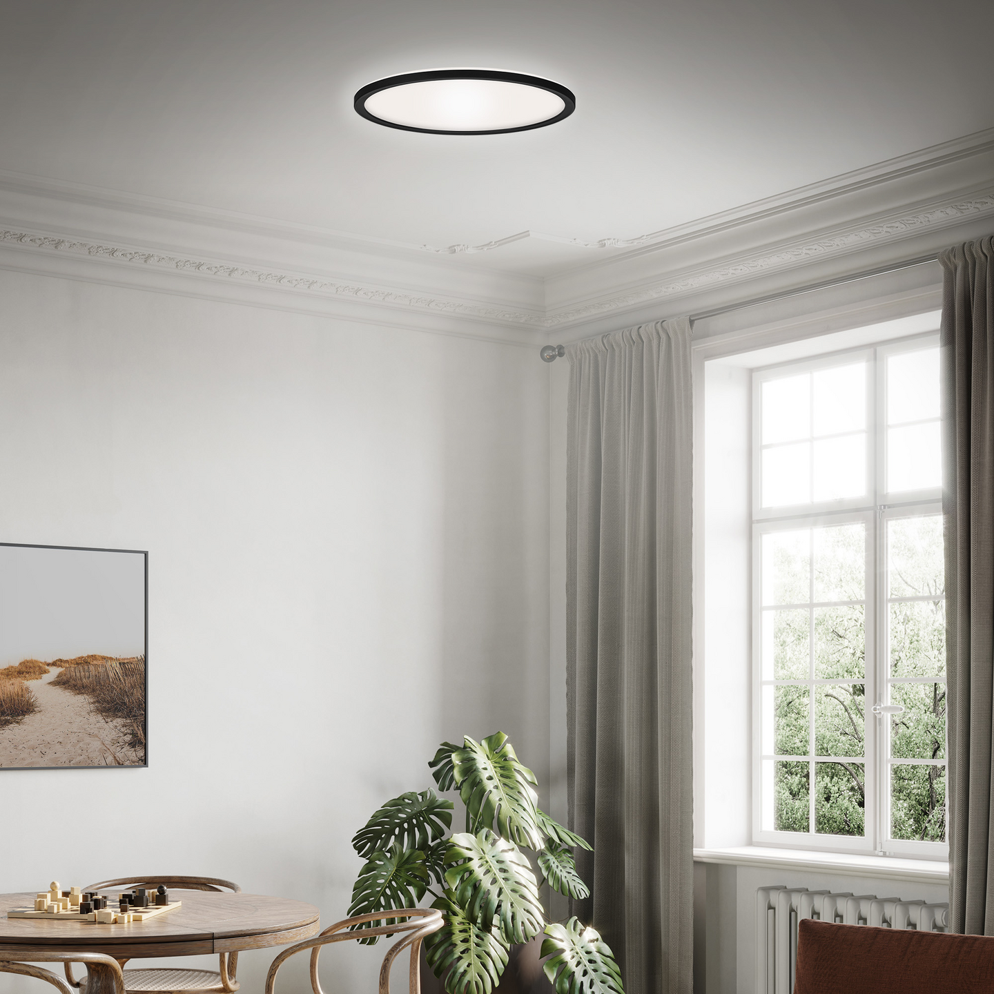 Kattovalaisin Brilo Ultra Slim led 293mm 2400lm 18W 4000K IP20