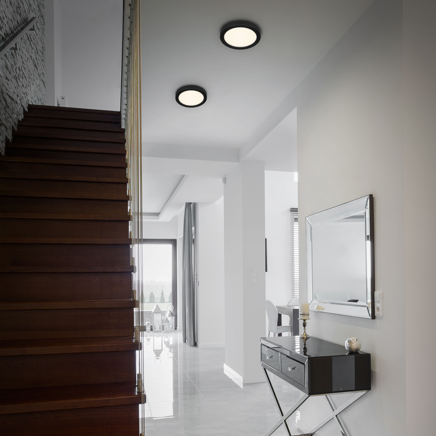 Kattovalaisin Briloner led 225 mm 1600lm 16,5W 4000K  IP20