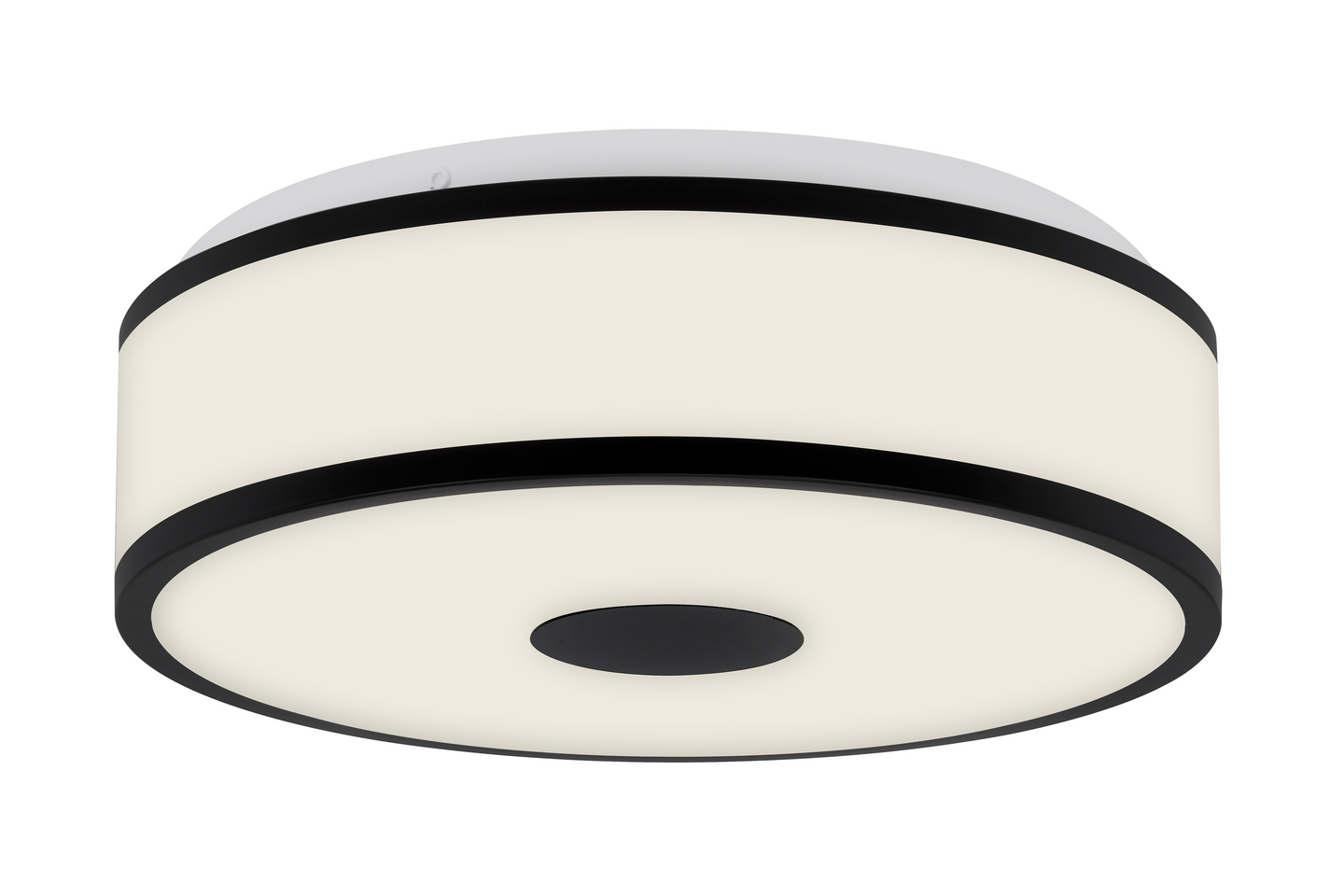 Kattovalaisin Briloner led 280mm 1200lm 12W musta valkoinen  IP20