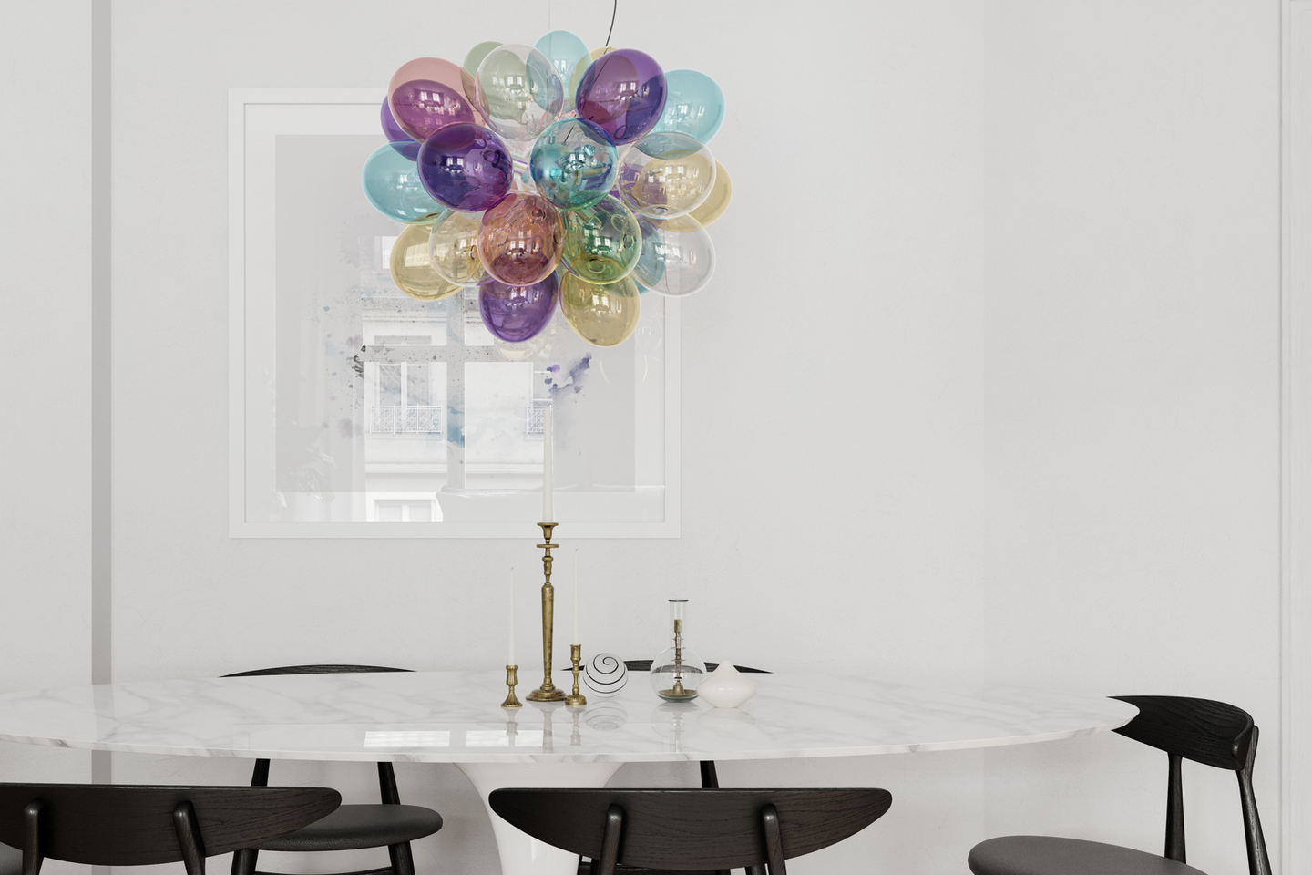 Riippuvalaisin By Rydéns Gross 50cm monivärinen