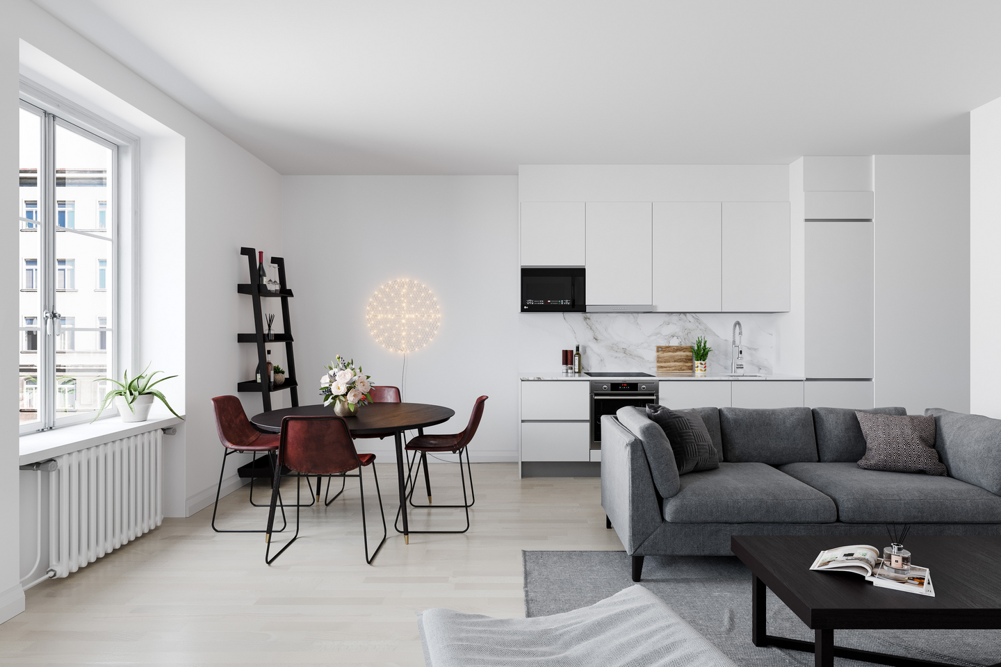 Seinävalaisin By Rydéns Hayden musta