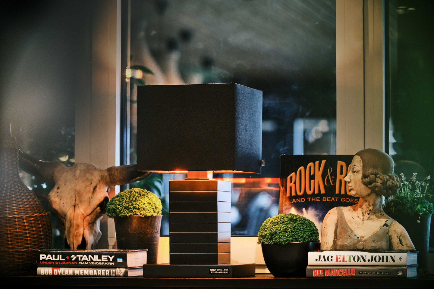 Pöytävalaisin By Rydéns Crazy musta