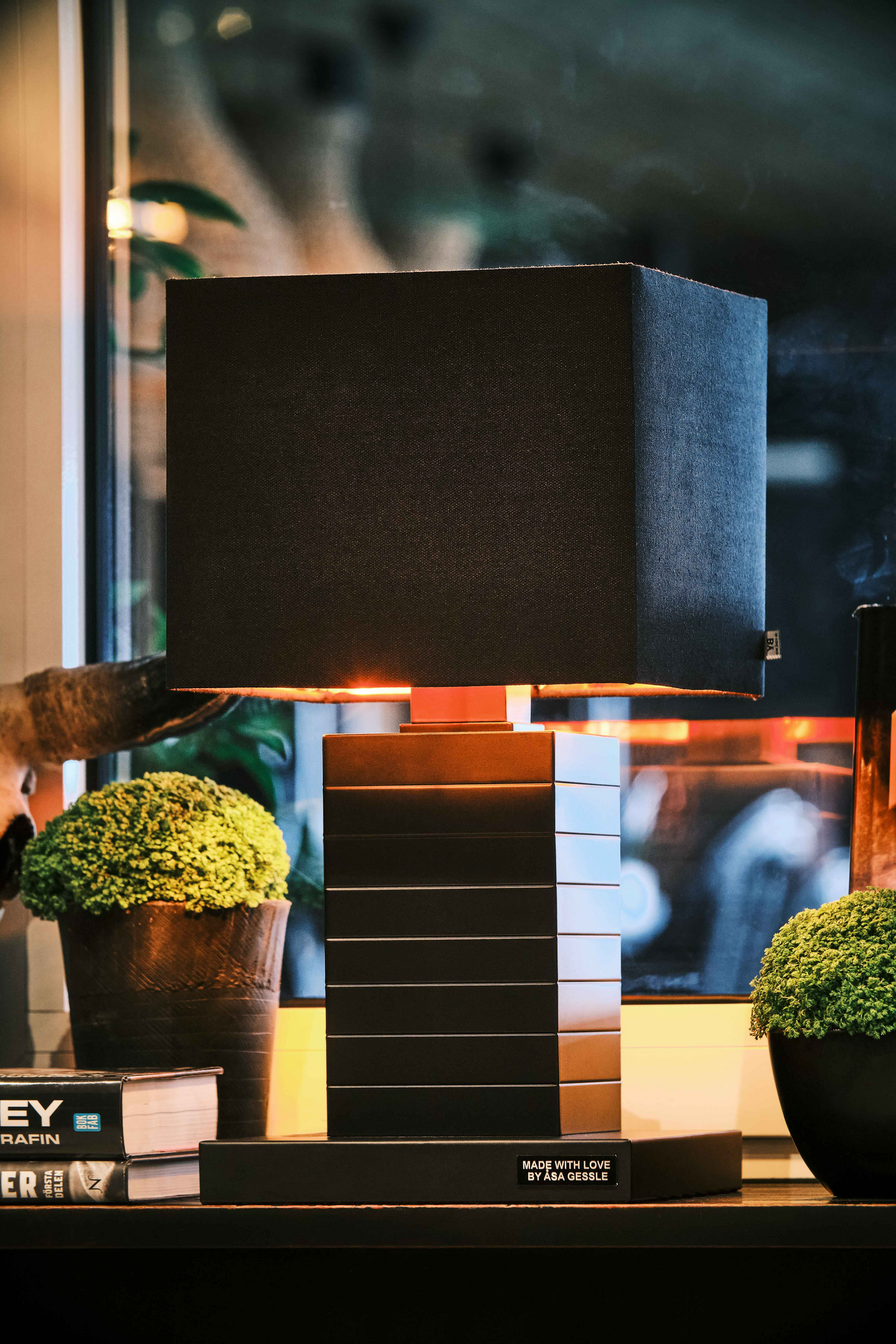 Pöytävalaisin By Rydéns Crazy musta