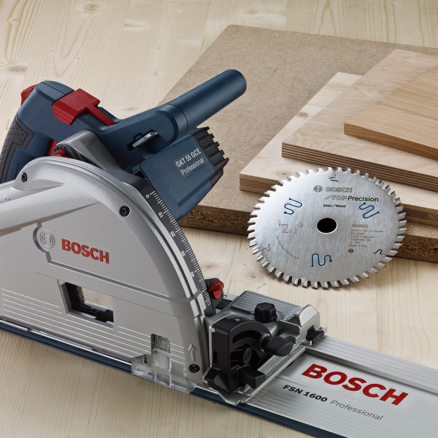 Pyörösahanterä Bosch Best for Wood Top Precision 165x1,8/1,3x20mm Z48