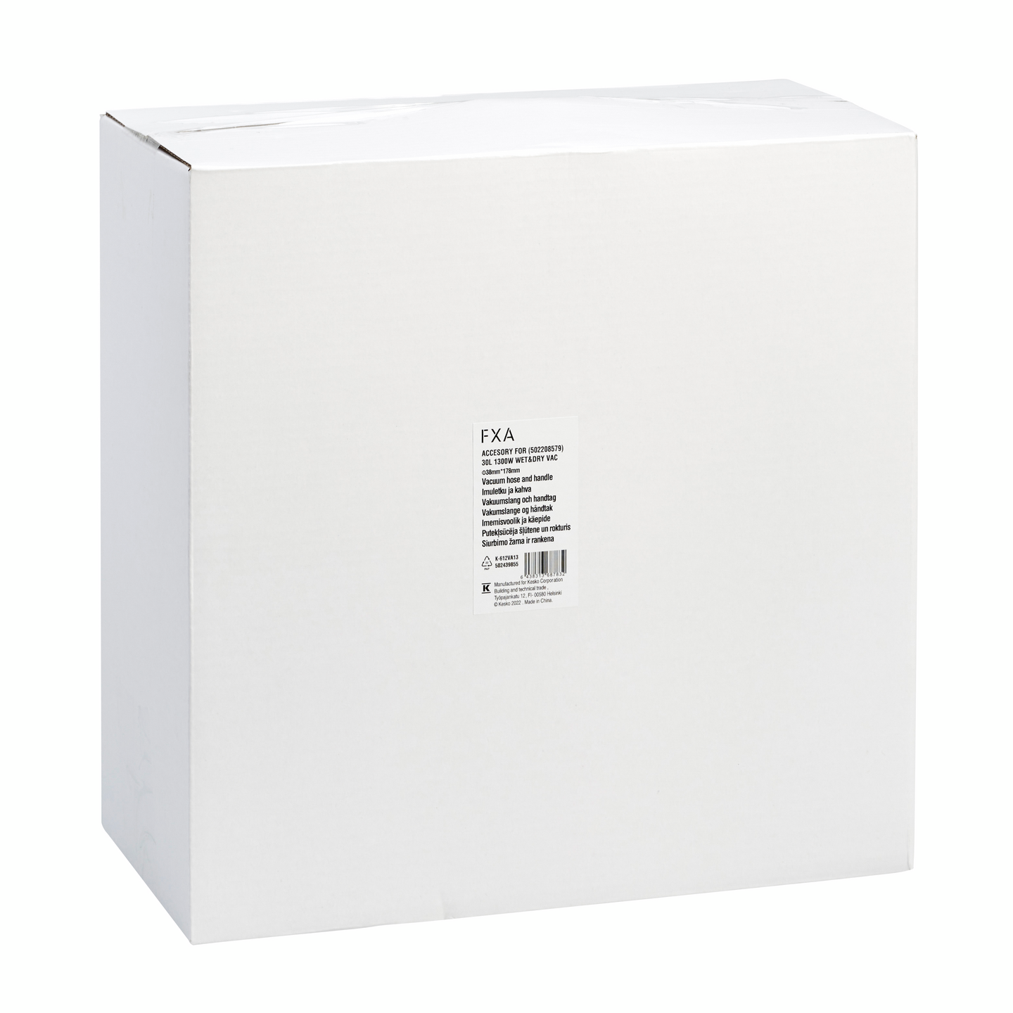 Imuletku ja kahva FXA 30L 1300W Märkä-kuivaimuriin