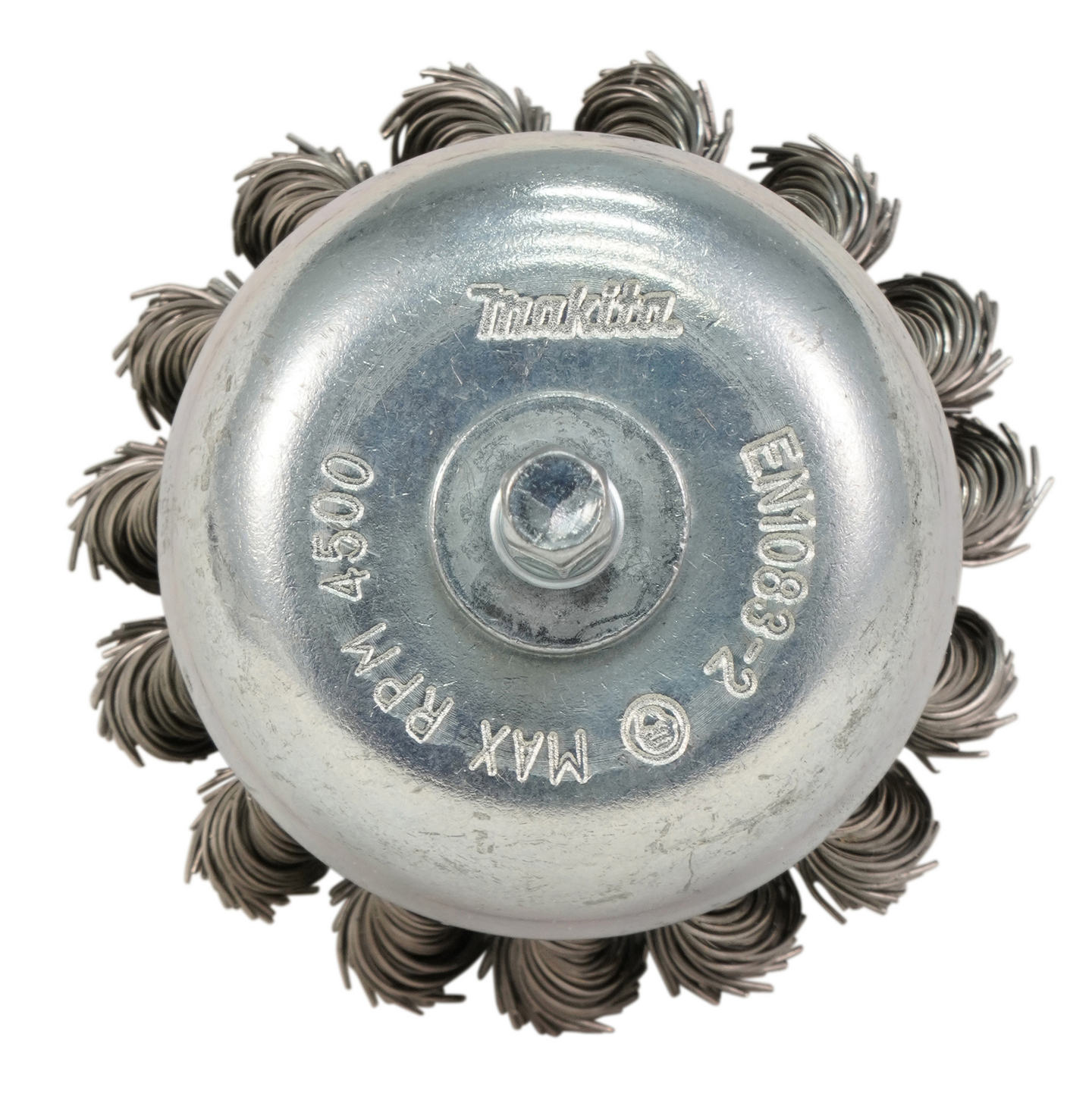 Teräsharja Makita 65mm kuppiharja punottu rst 1/4in