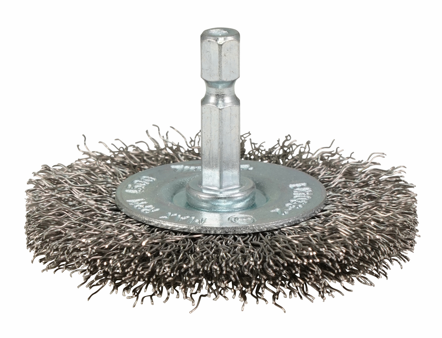 Teräsharja Makita 65mm laikkaharja poimutettu rst 1/4"