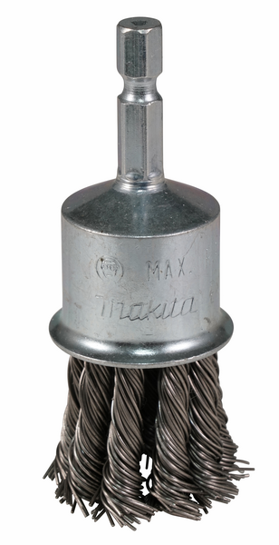 Teräsharja Makita 24mm pensseliharja punottu rst 1/4in