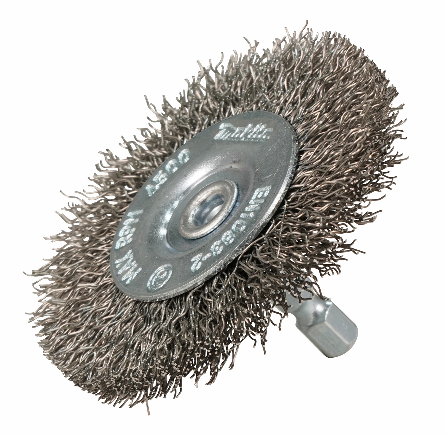 Teräsharja Makita 65mm laikkaharja poimutettu rst 1/4"