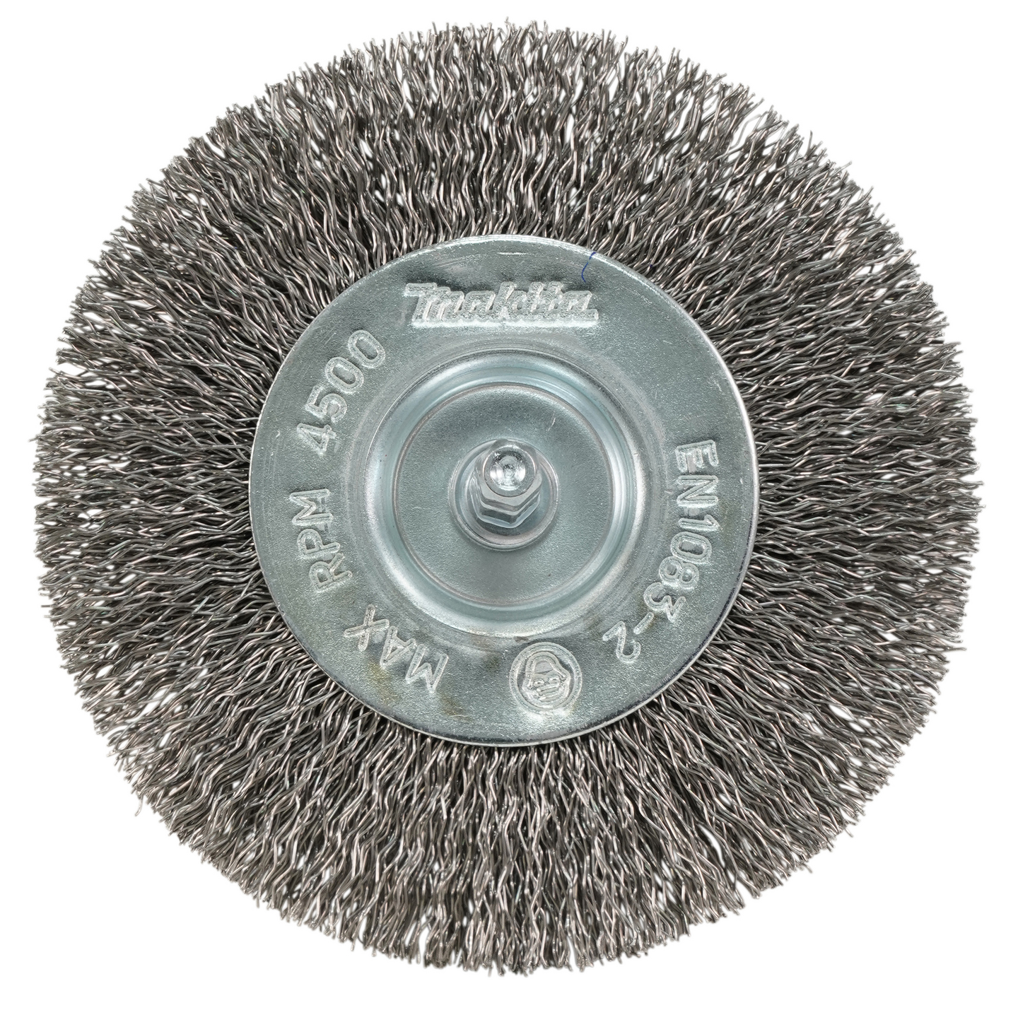 Teräsharja Makita 100mm laikkaharja poimutettu rst 1/4"