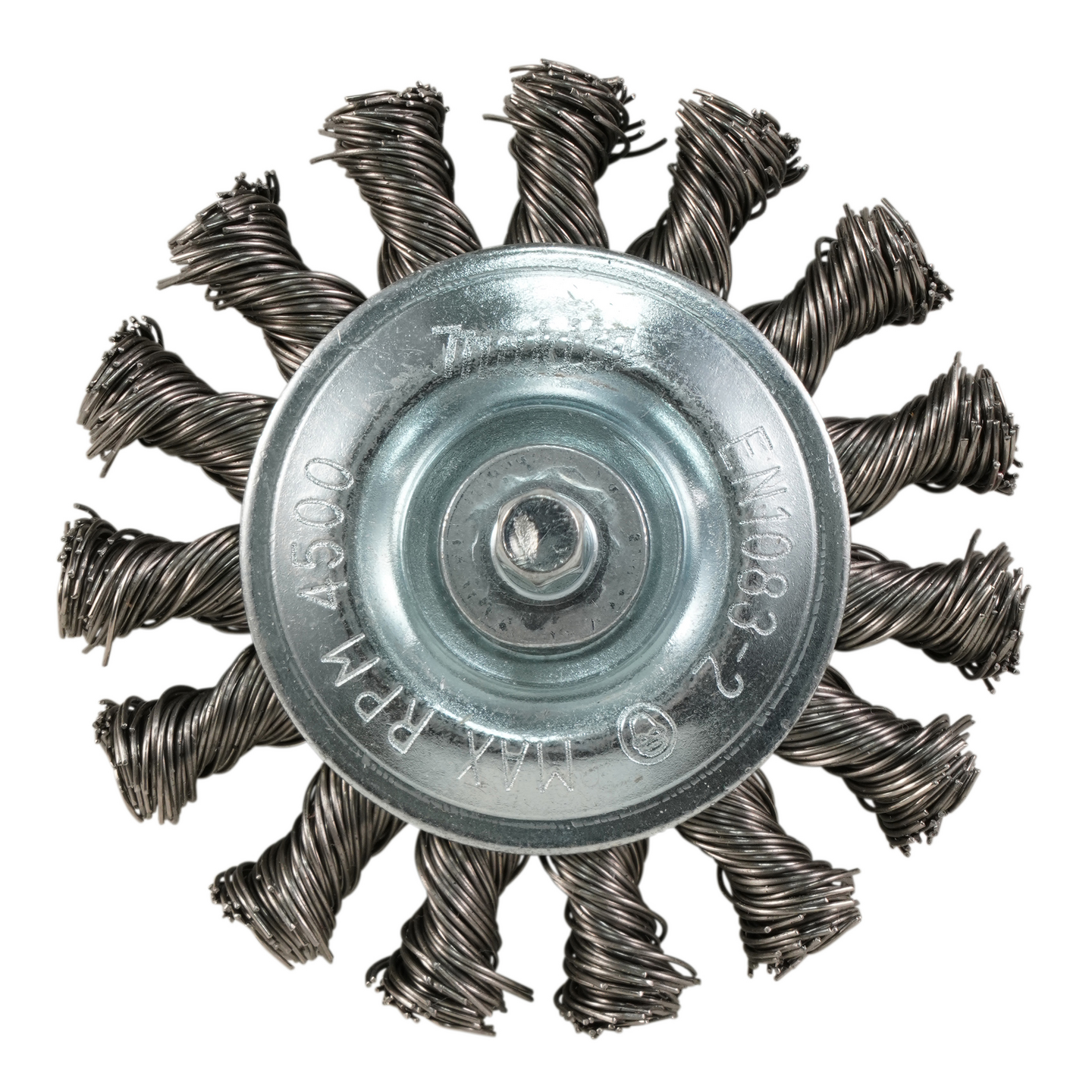 Teräsharja Makita 75mm laikkaharja punottu rst 1/4in