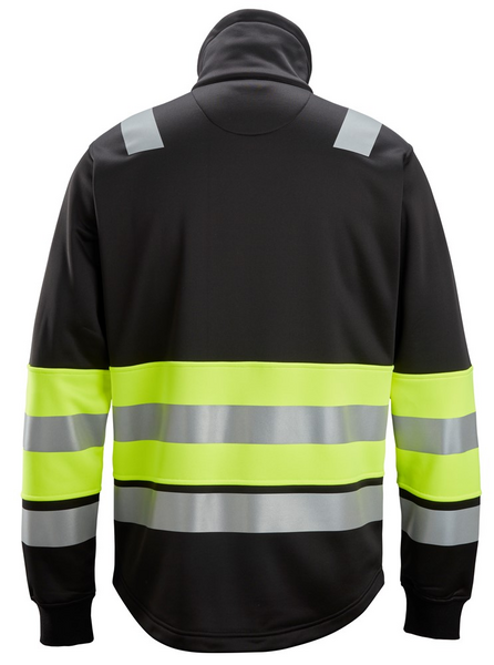 Työtakki Snickers 8034-0466 Hi-Vis lk 1 musta/huomiokeltainen