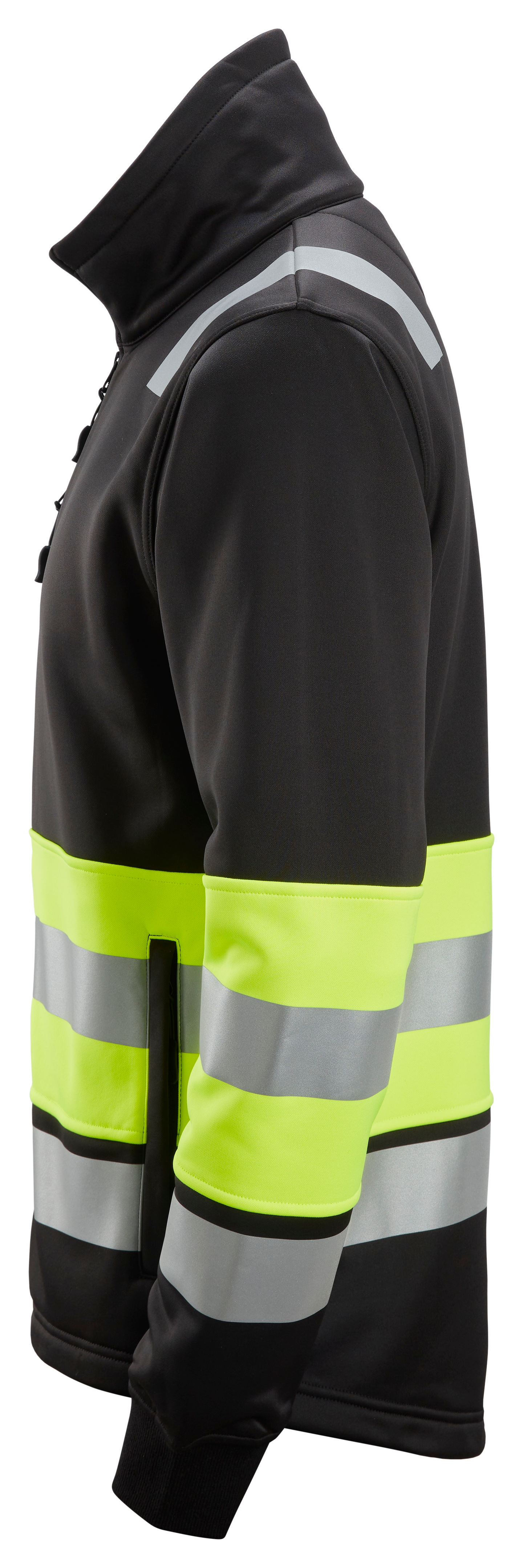 Työtakki Snickers 8034-0466 Hi-Vis lk 1 musta/huomiokeltainen