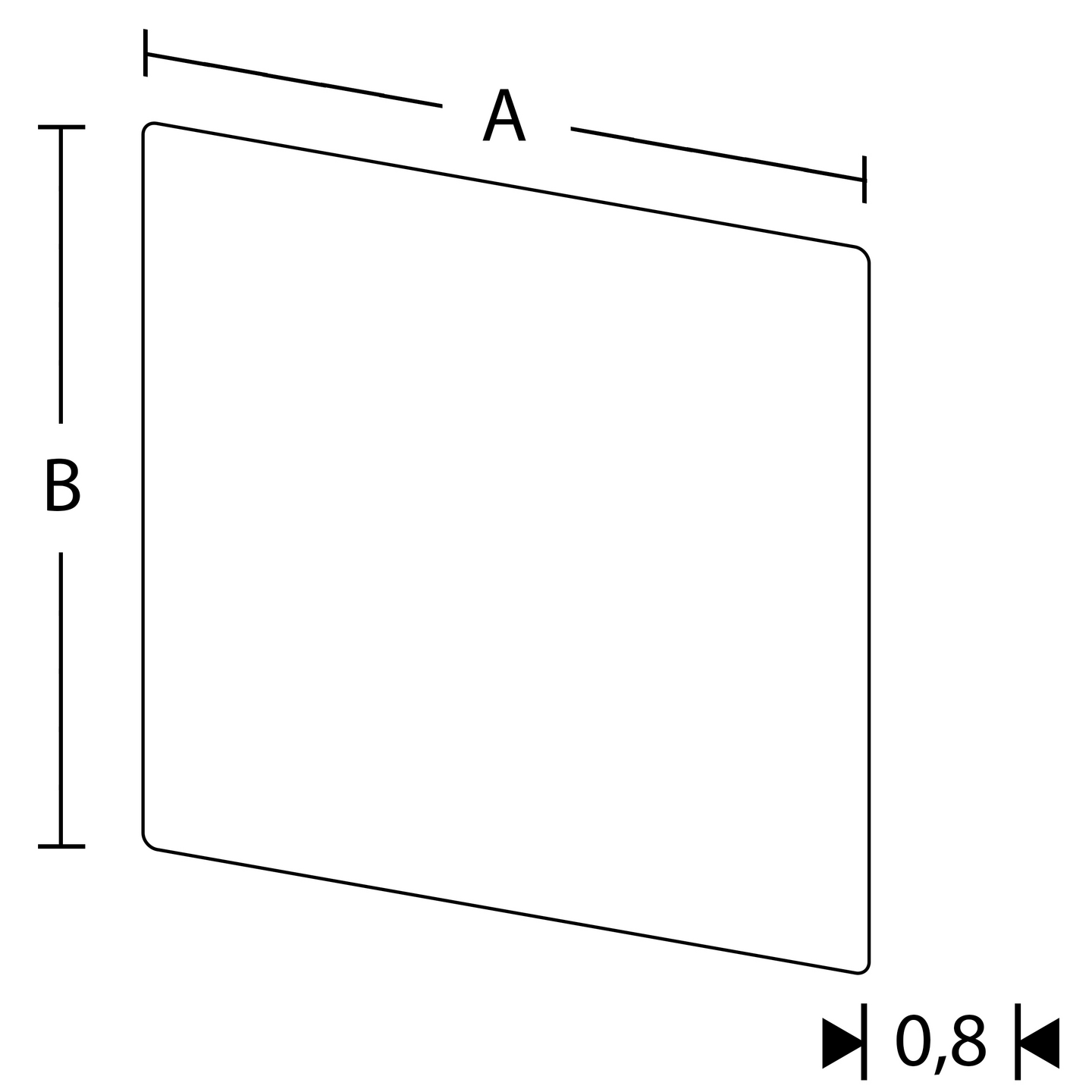 Peitelevy Dione magneeteilla valkoinen RAL9016