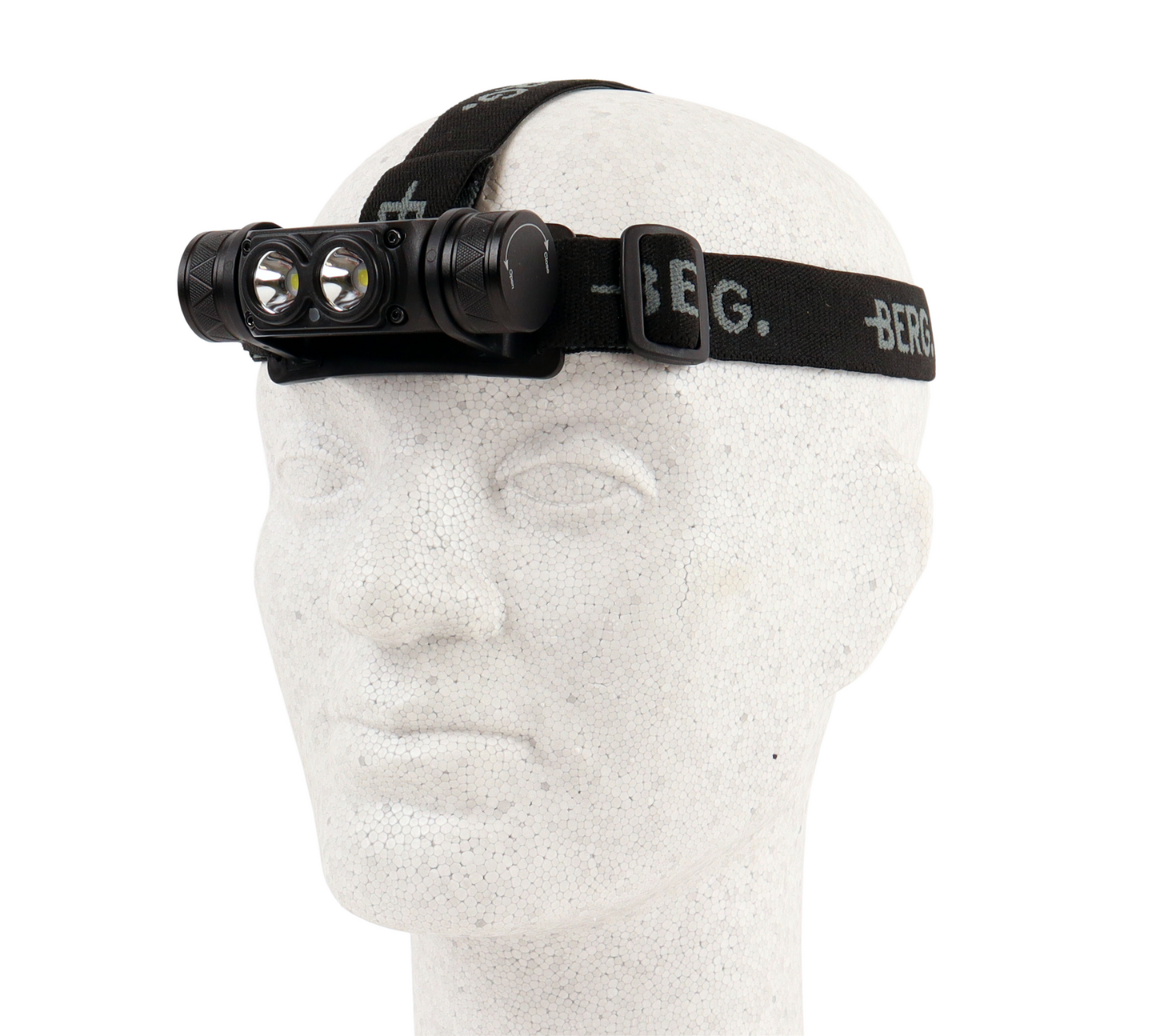 Otsalamppu Berg ladattava 1000lm