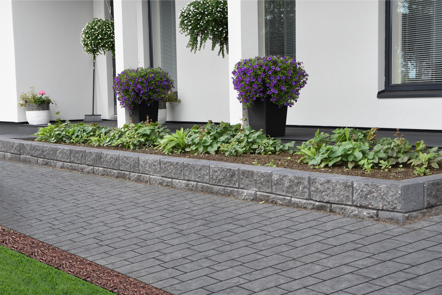 Rytmikivet Lakka 60 harmaa 7 eri kokoa