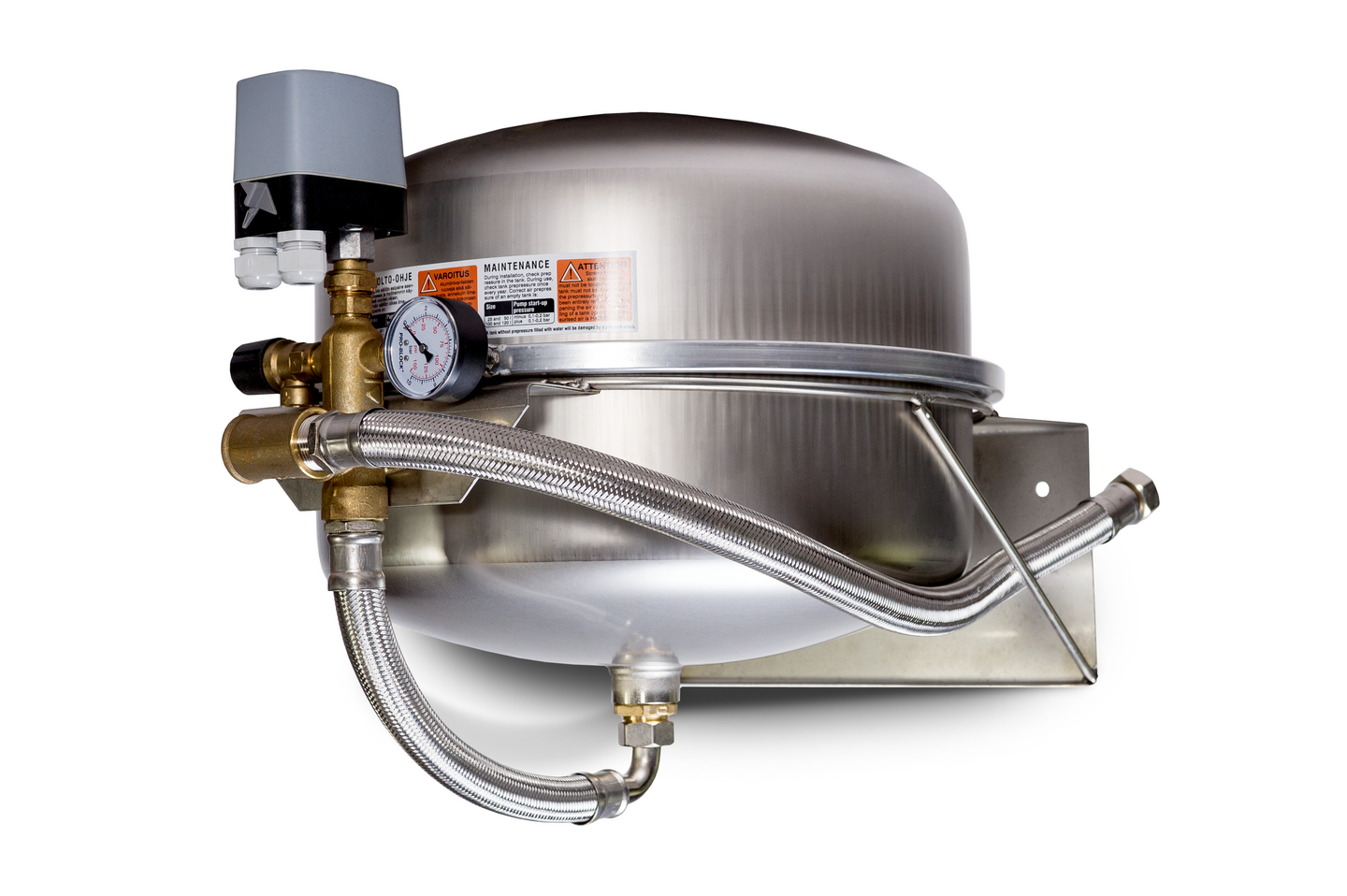 Vesiöosa Watman 50l/6 Bar Seinätelineellä Rst