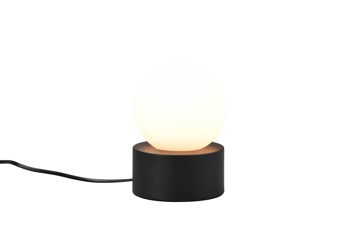 Pöytävalaisin TRIO Countess E14 mattamusta