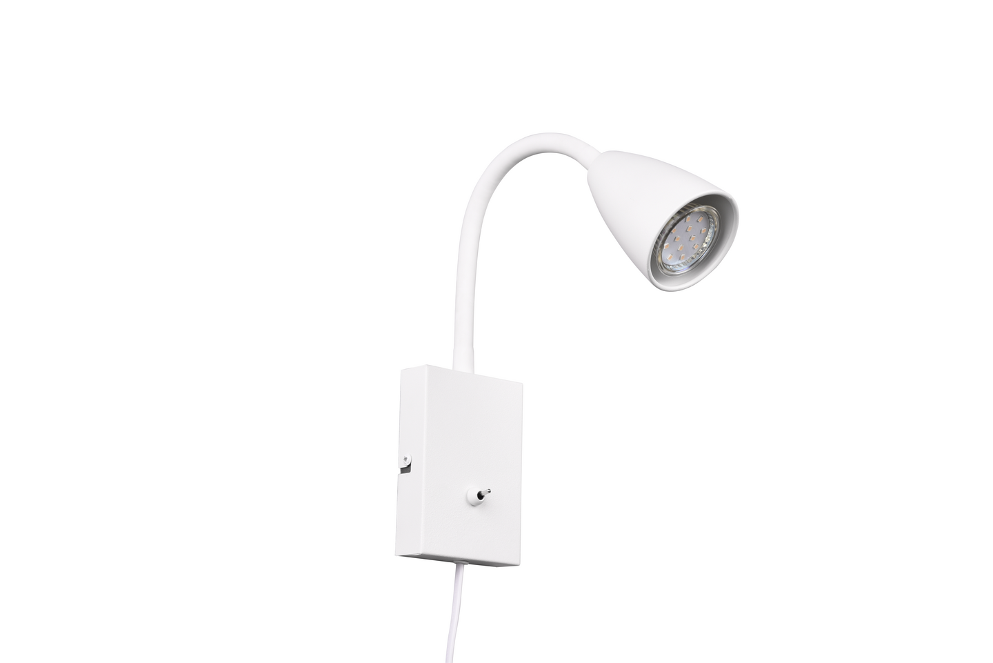 Seinävalaisin TRIO Wanda GU10 mattavalkoinen