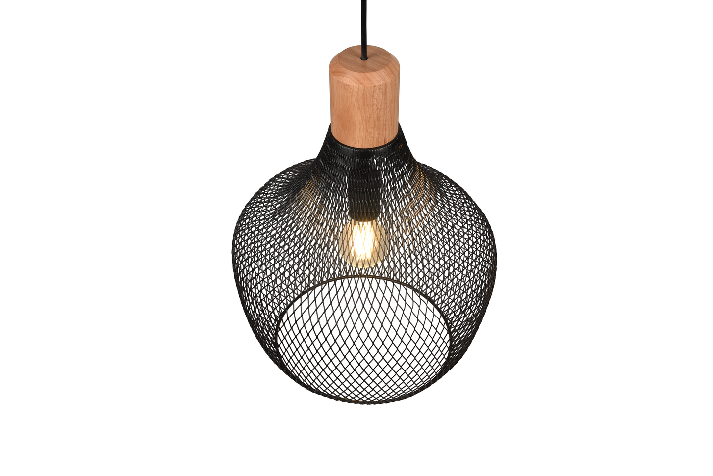 Riippuvalaisin TRIO Valeria E27 35cm mattamusta