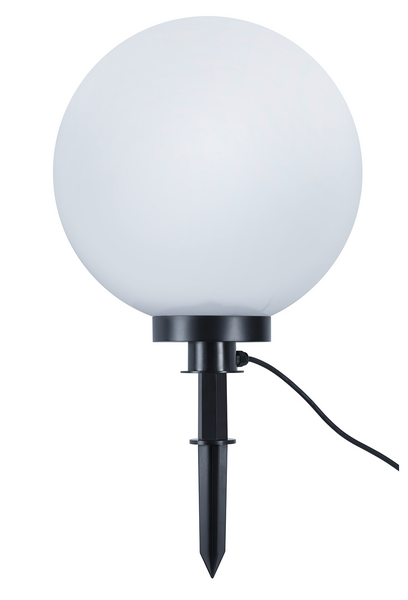 Maapiikkiulkovalaisin TRIO Bolo E27 40cm valkoinen