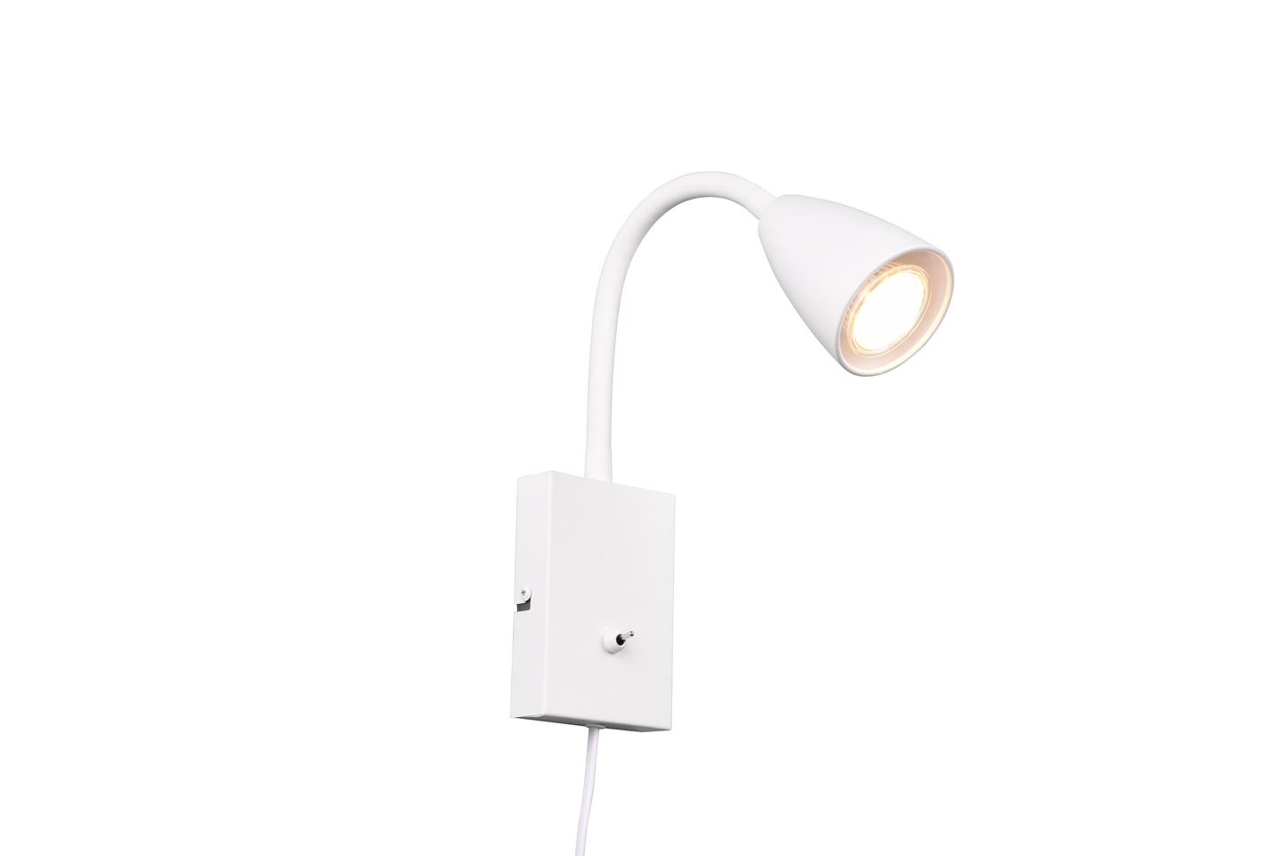 Seinävalaisin TRIO Wanda GU10 mattavalkoinen