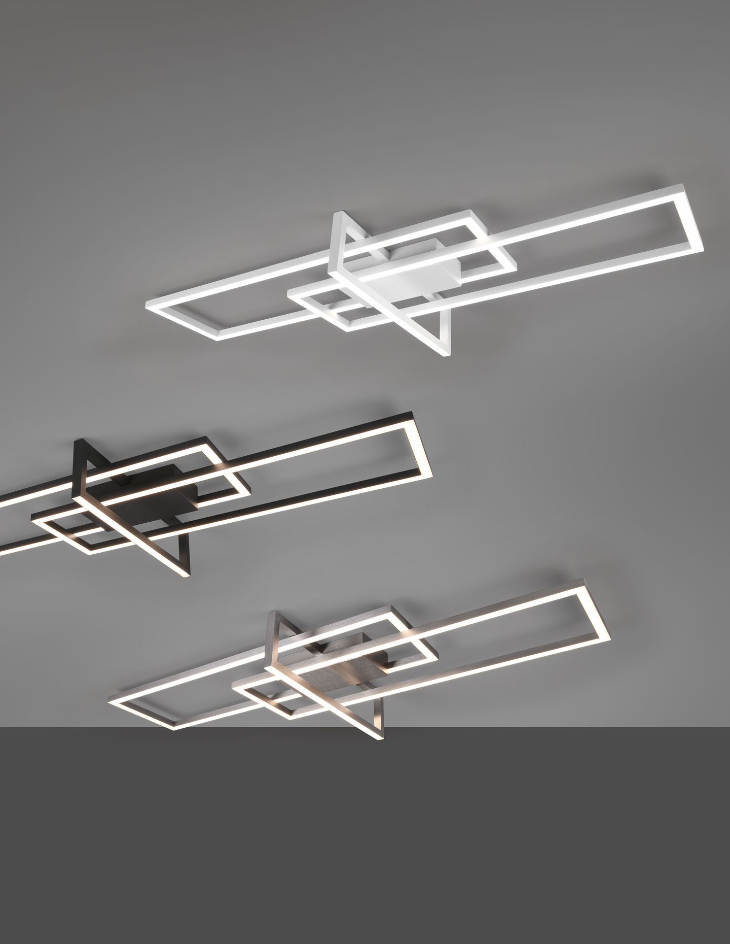 Kattovalaisin TRIO Salinas led 3900lm mattamusta