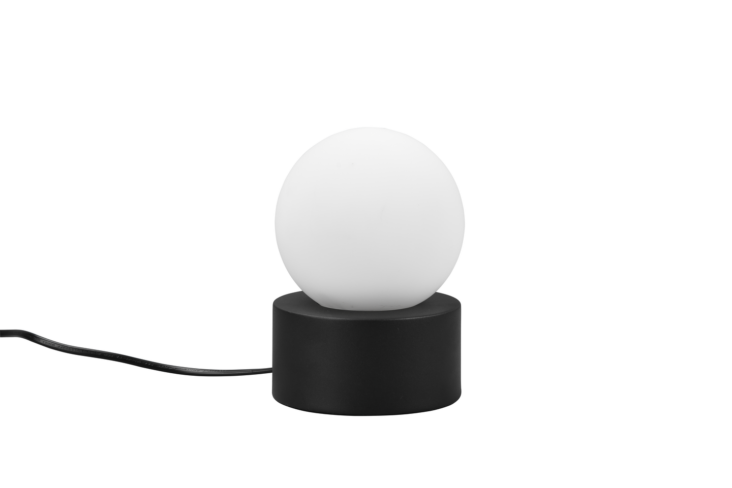 Pöytävalaisin TRIO Countess E14 mattamusta