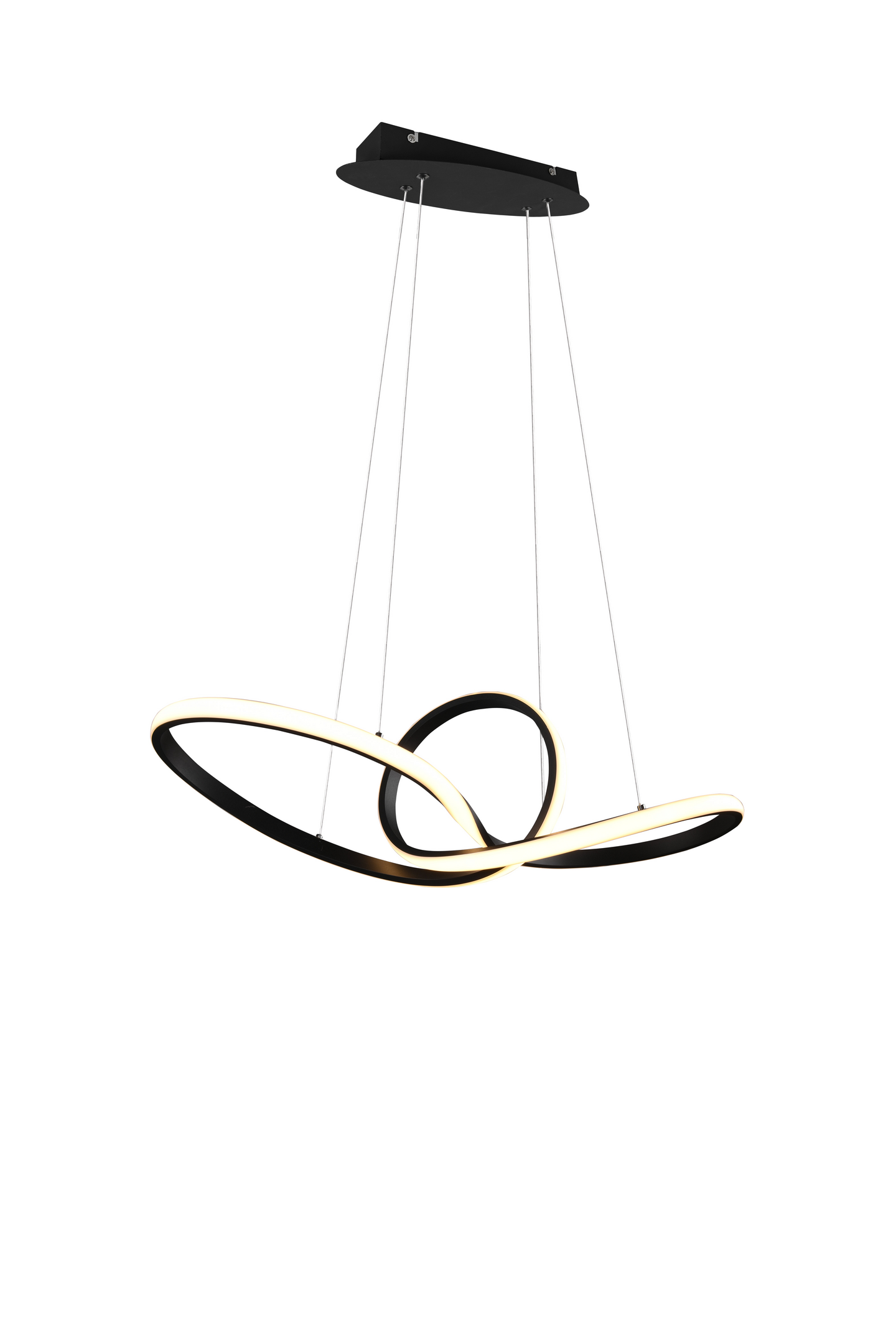 Riippuvalaisin TRIO Sansa led 3200lm mattamusta