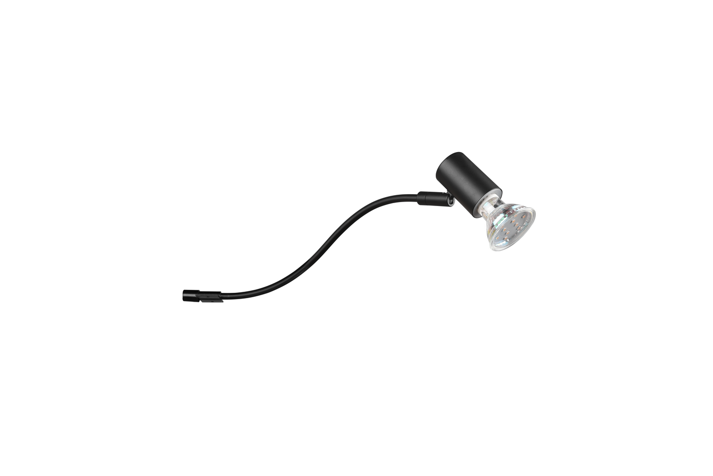 Seinävalaisin TRIO Giada GU10 1-osainen mattamusta