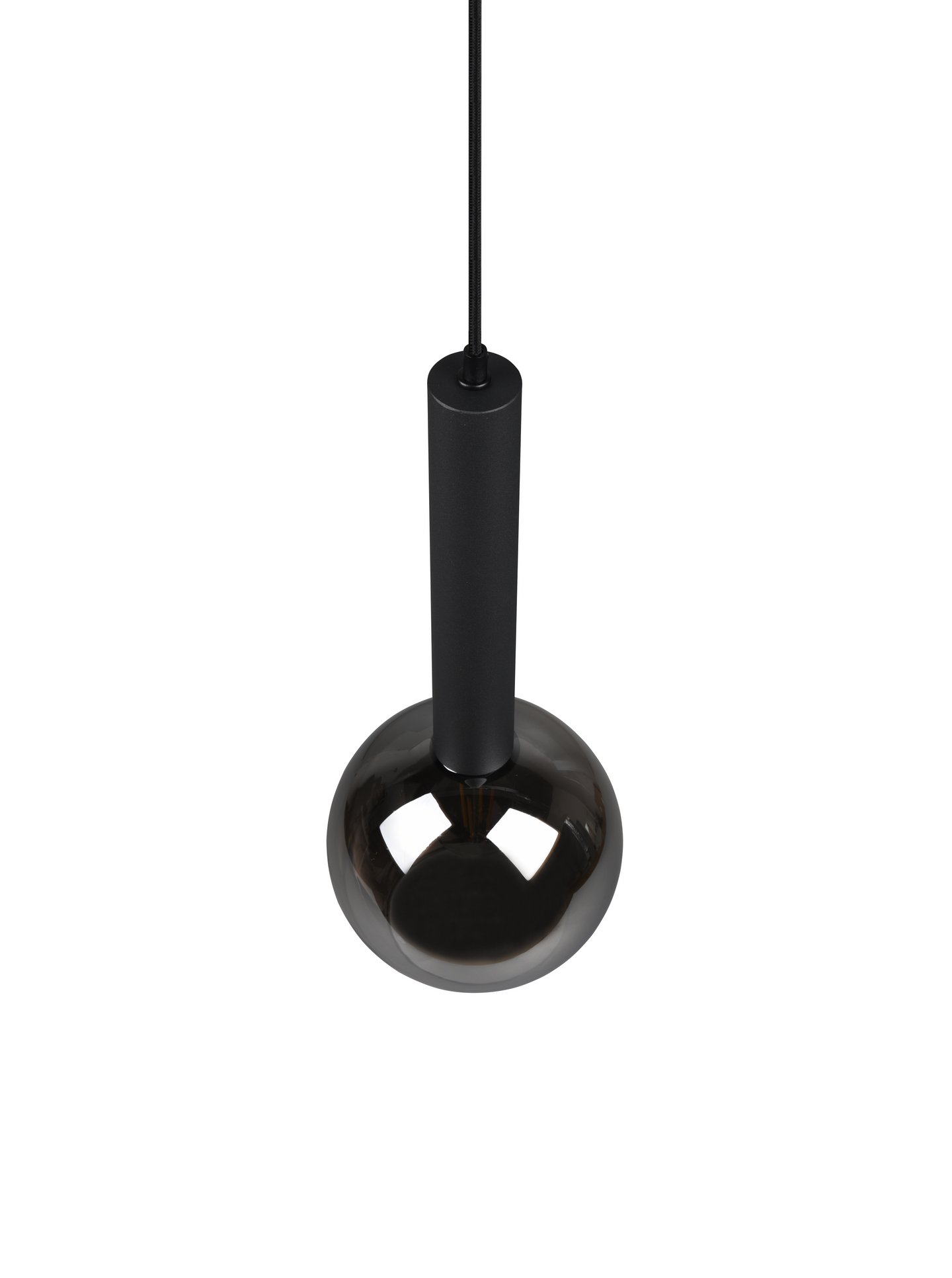 Riippuvalaisin TRIO Clayton E27 1-osainen mattamusta