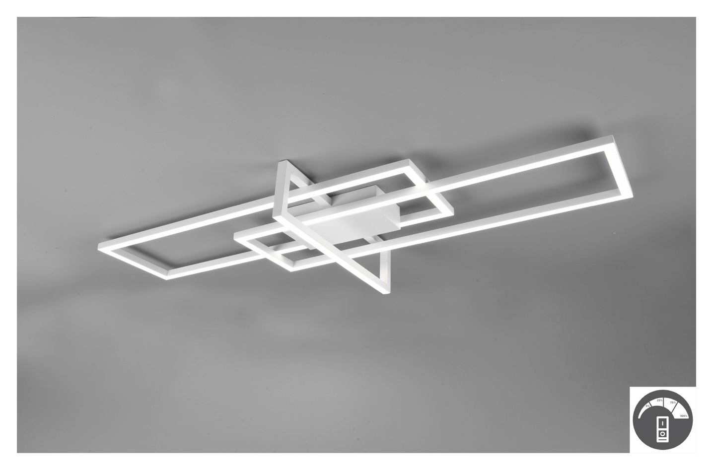Kattovalaisin TRIO Salinas led 4100lm 4000K mattavalkoinen