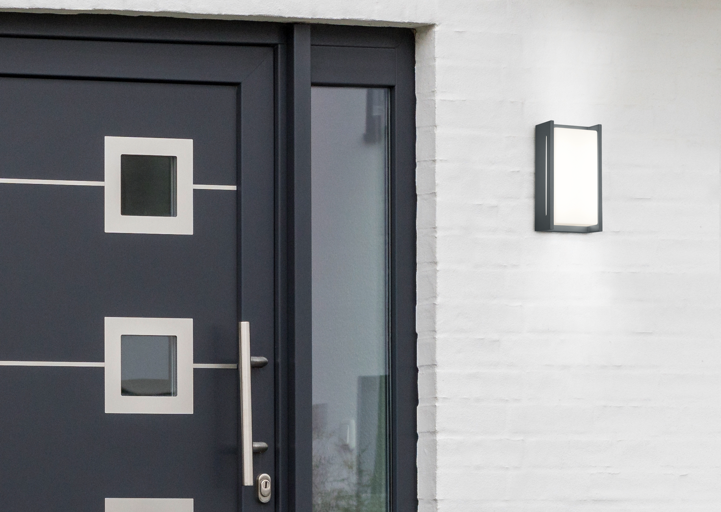 Ulkoseinävalaisin TRIO Indus led 500lm antrasiitti
