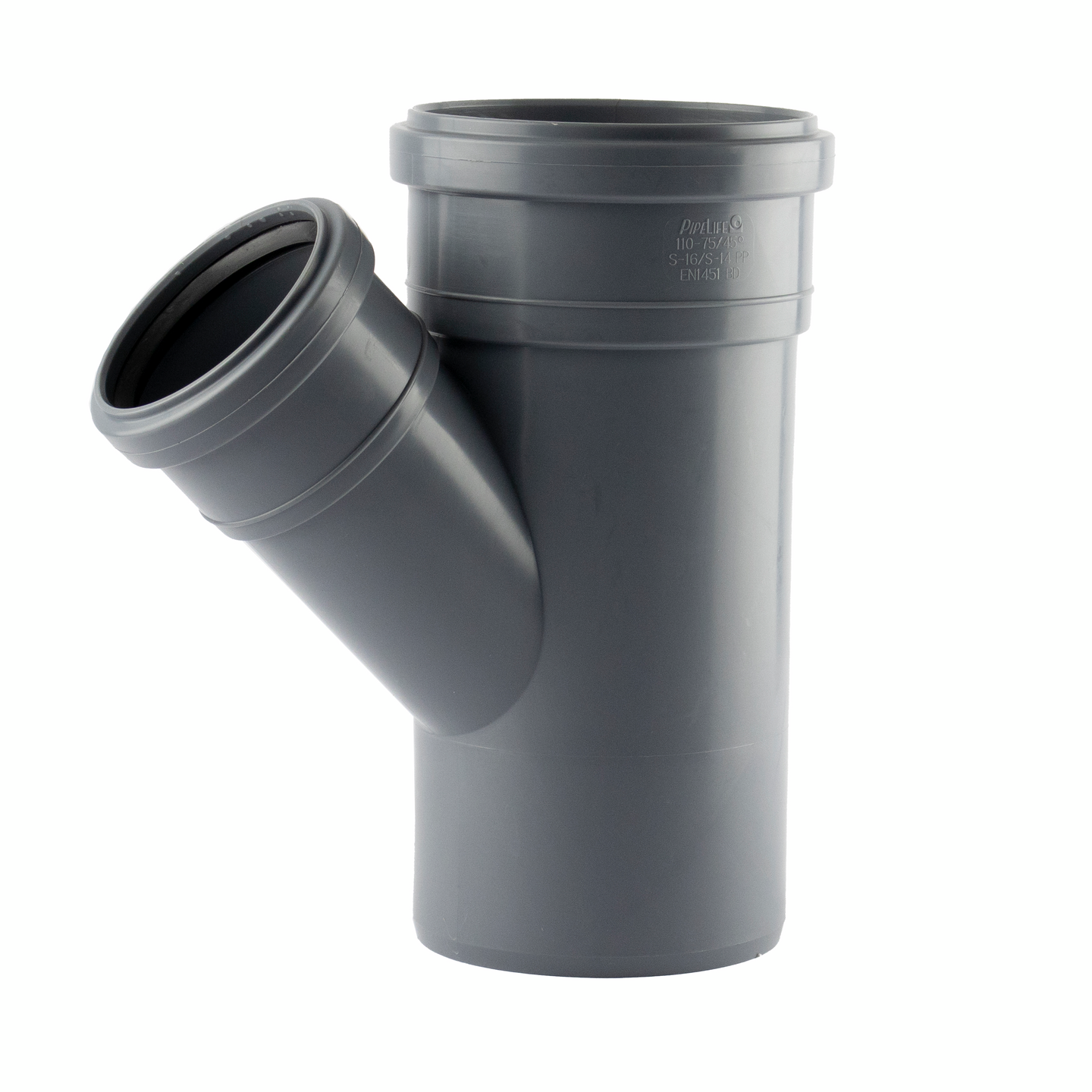 GRENRÖR PP  NORDIC 110X75X45GR 2 MUFFAR  PIPELIFE